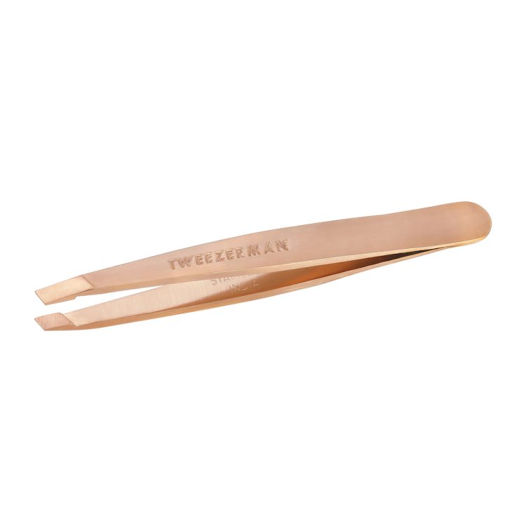 Slant Tweezer Rose Gold