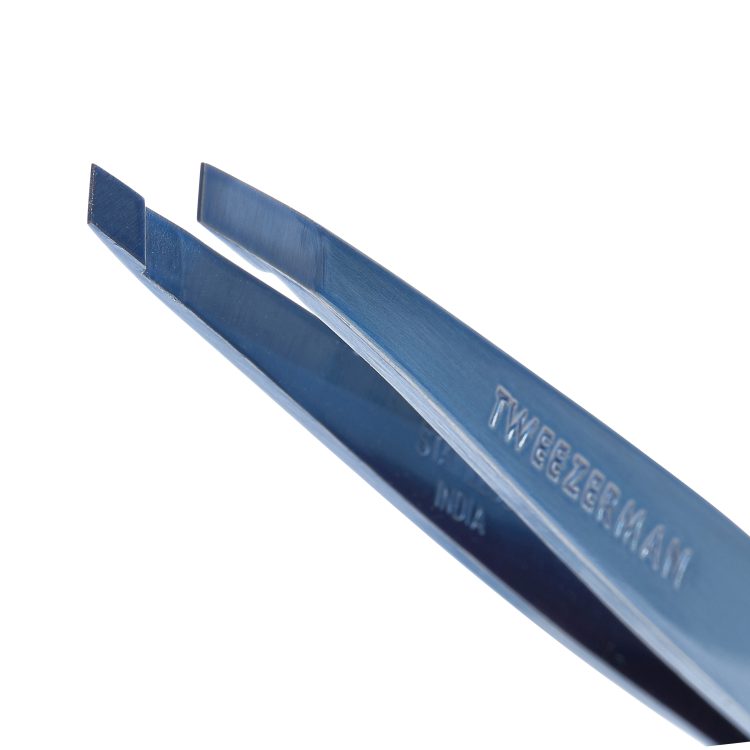 Slant Tweezer Bell Bottom Blue