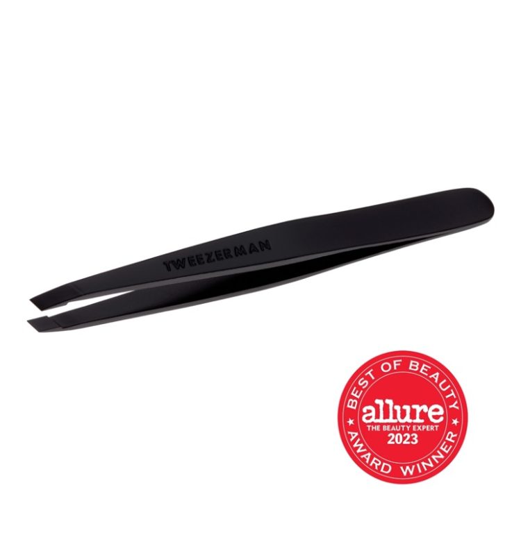 Slant Tweezer Black Matte