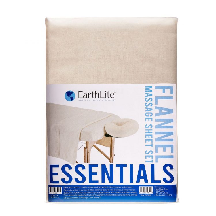 ESSENTIALS™ Cotton Flannel Massage Sheet Set