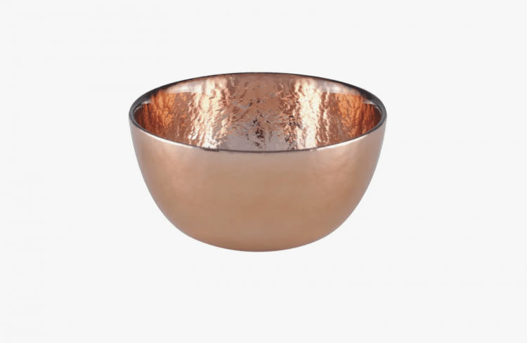 Copper & Glass Bowl Ø15cm