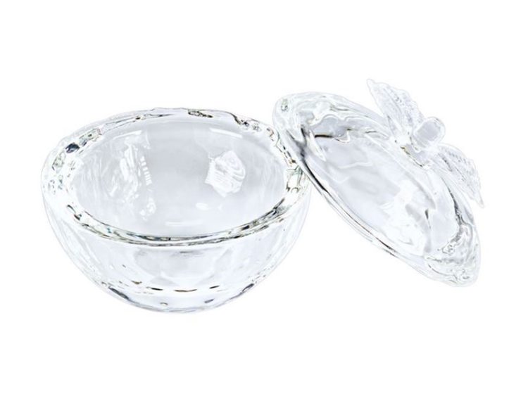 Dappen Dish Glass With Lid