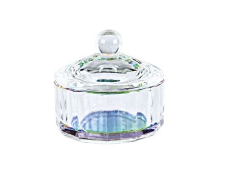 Dappen Dish Glass With Lid