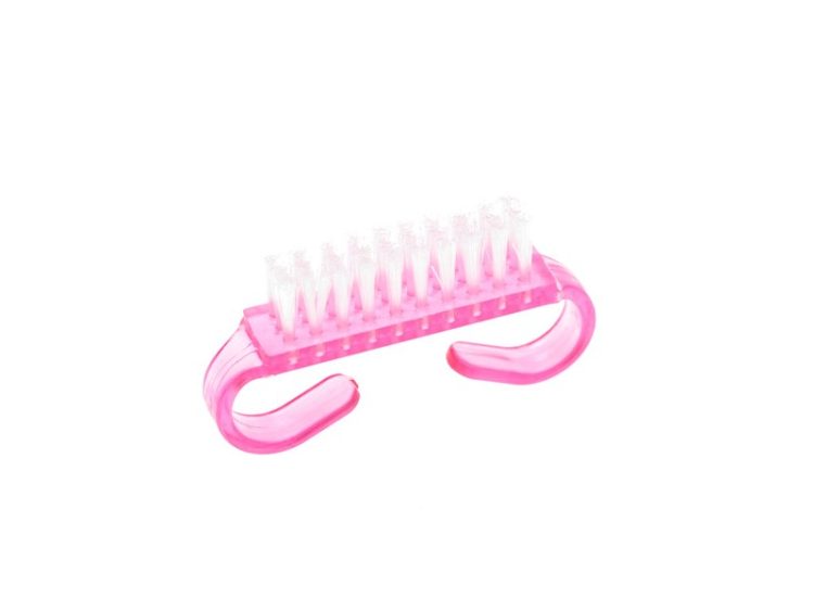 Pink Nail Brush 2pcs