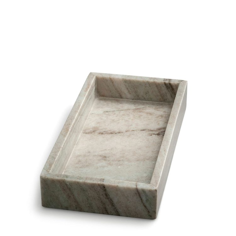 Arlys Brown Marble Tray