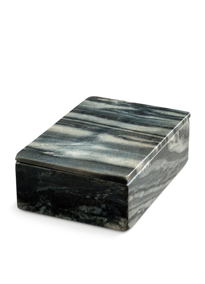 Flor Grey Marble Box