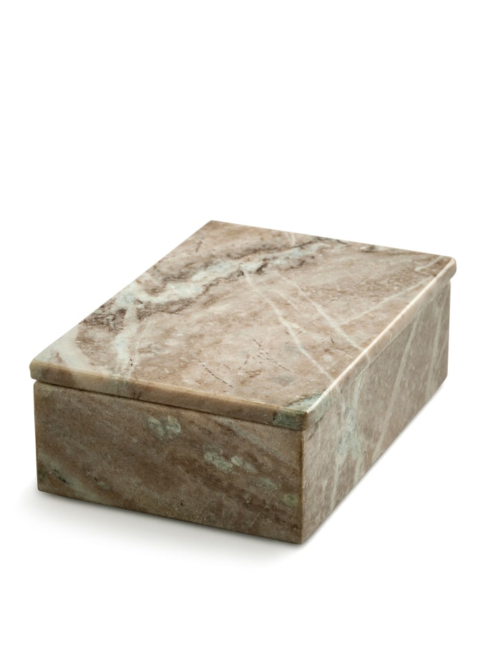 Flor Brown Marble Box