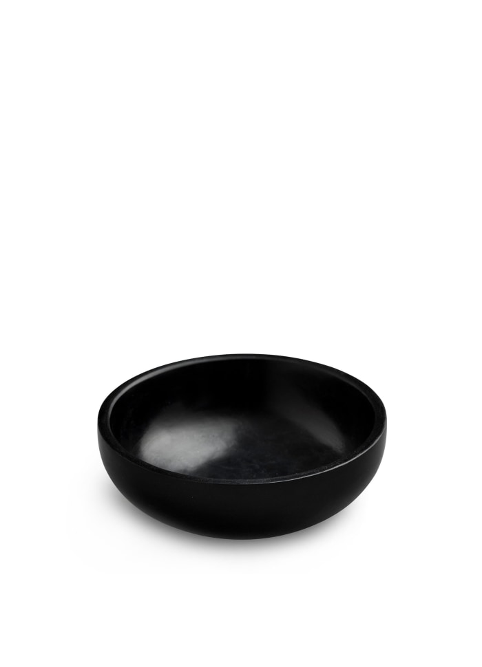 Jaipur Marble Bowl Ø10 Black