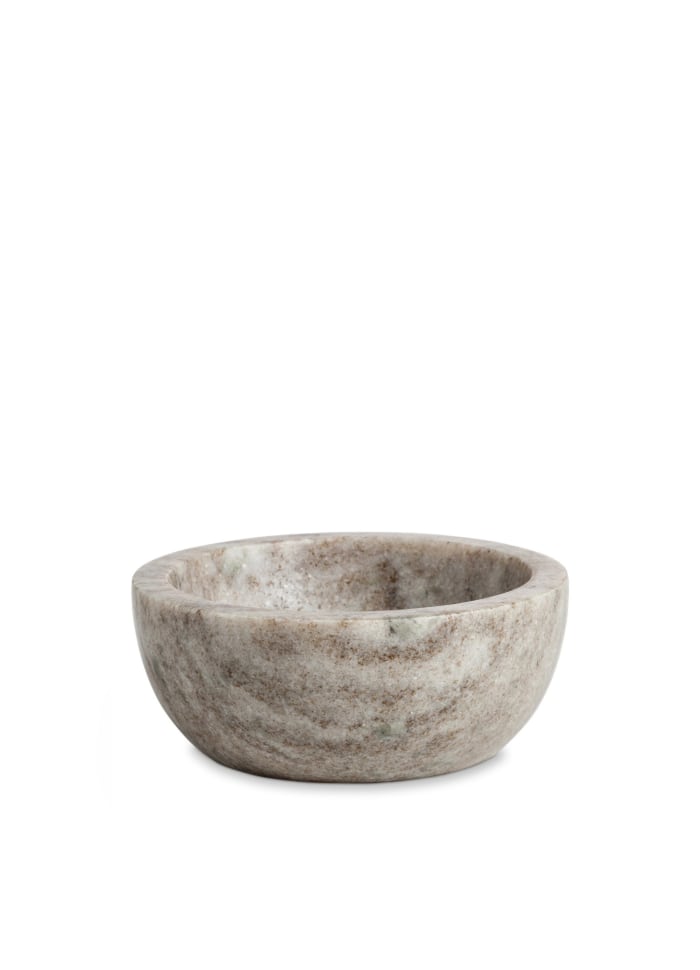 Jaipur Marble Bowl Ø10 Brown