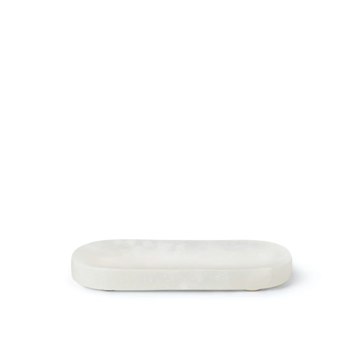 Bita White Marble Tray