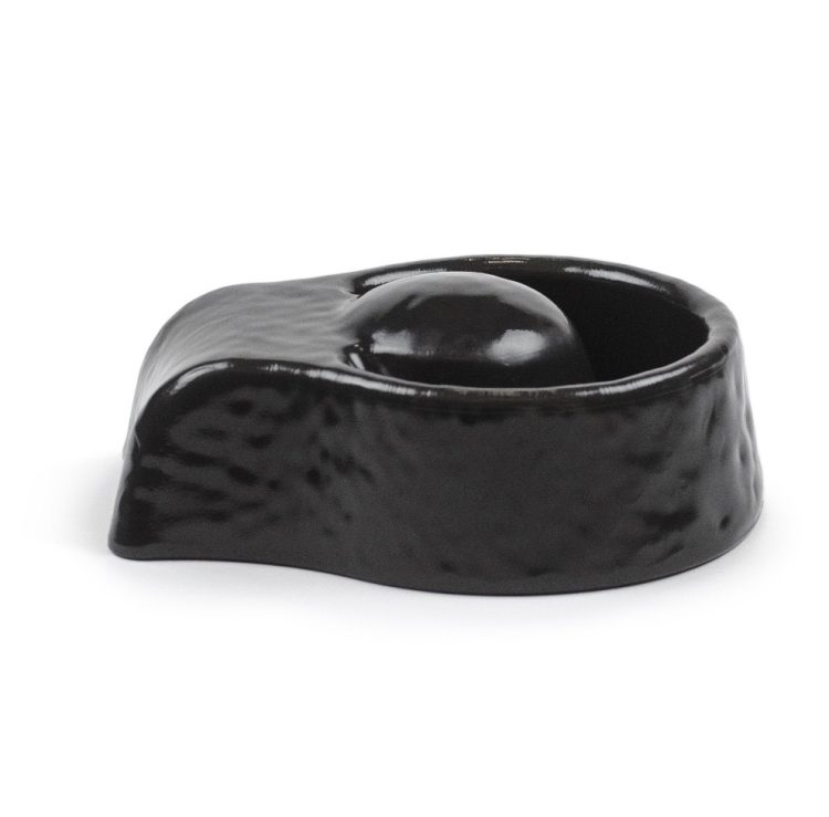 Signature Manicure Dish in Onyx/Black