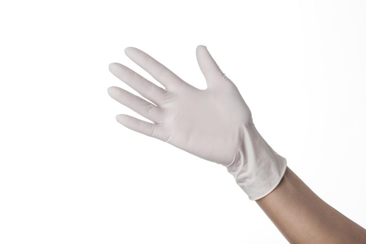 Spa Pro Disposable Gloves Latex Powder-Free Size L - Dispenser 100 pcs