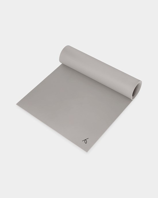 Natural Yoga Mat 6 mm Misty Grey