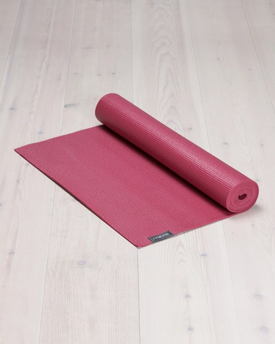 Yoga Mat 4 mm Raspberry Red