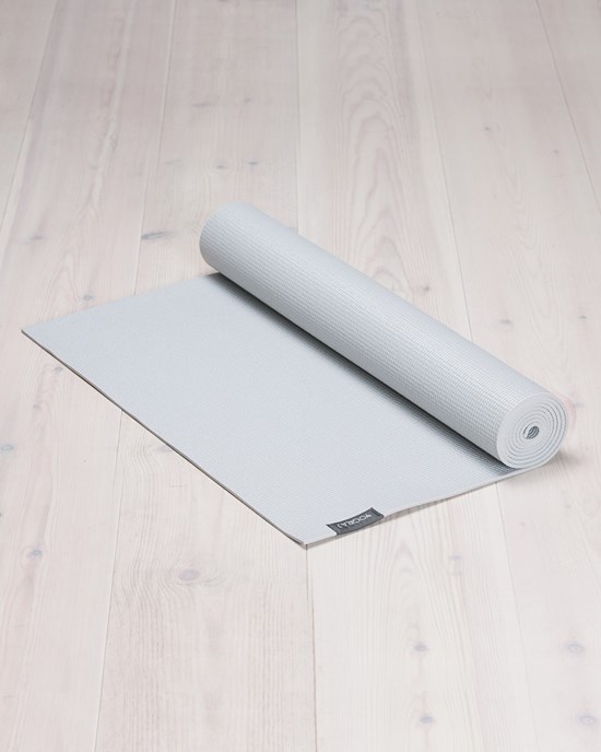 Yoga Mat 6 mm Silver Grey