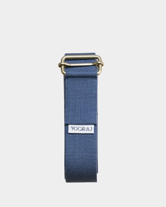 Standard Yoga Belt Blueberry Blue