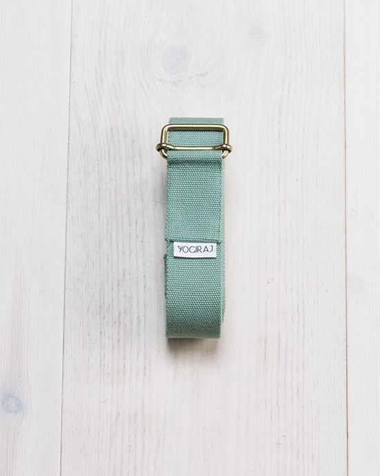 Long Yoga Belt Green Moss