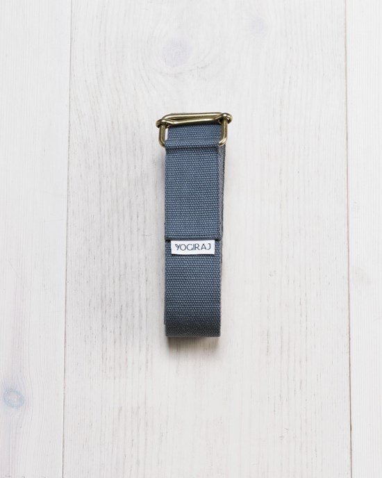 Long Yoga Belt Graphite Grey