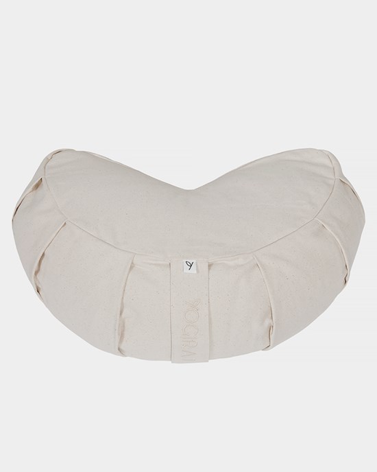 Crescent Meditation Cushion Natural