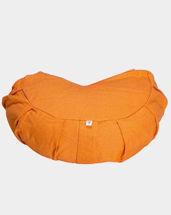 Crescent Meditation Cushion Cloudberry Orange