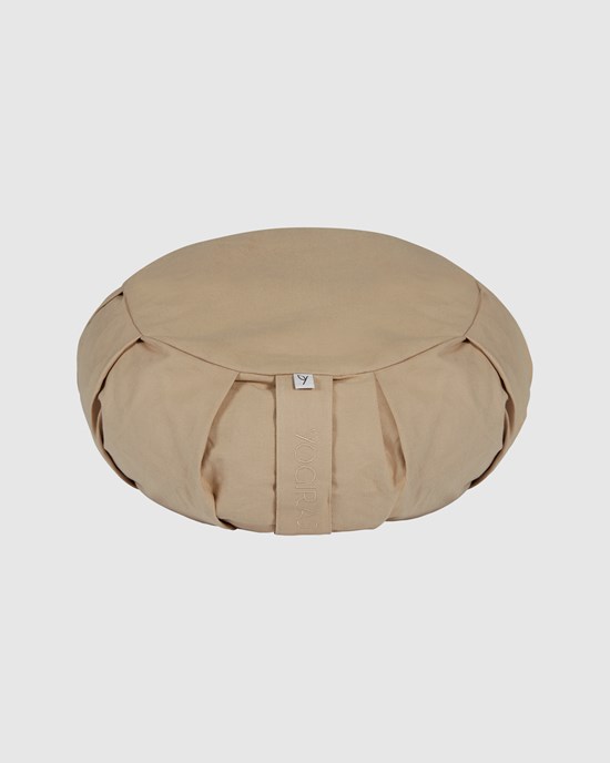 Round Meditation Beach Beige